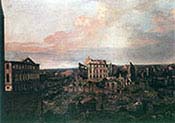 Ruins of the Pirnaische Vorstadt Dresden